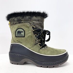 SOREL TIVOLI™ III Women's Snow Boots, Hiker Green/Black - New